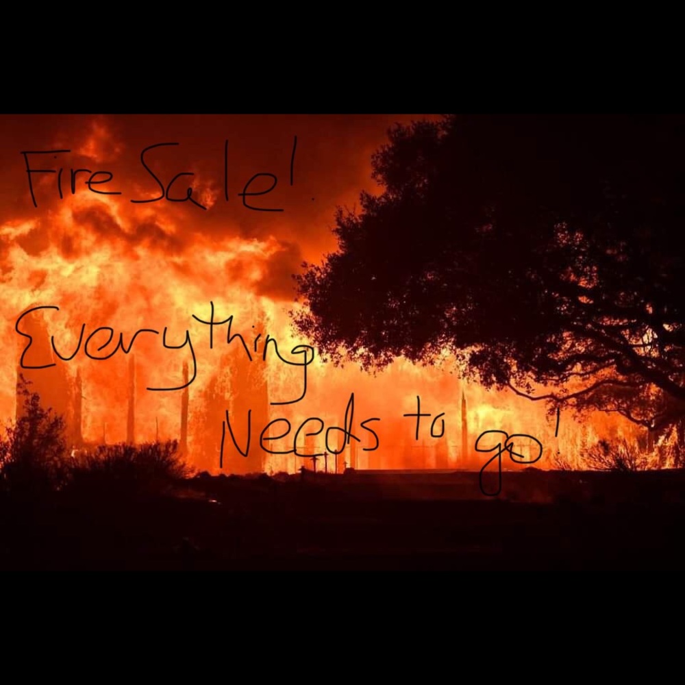 Fire 🔥 Sale for the  month of March 2020